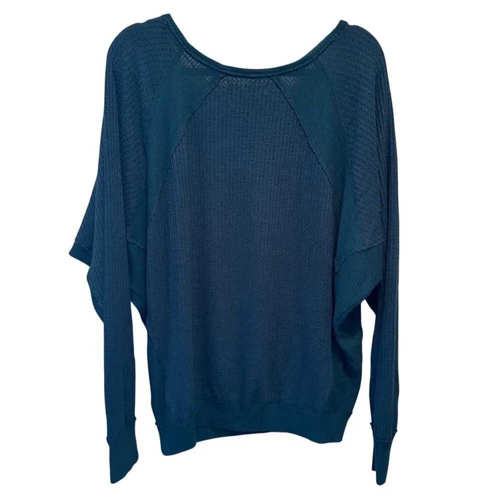 We The Free | Size M Womens long Sleeve V Neck Blouse
